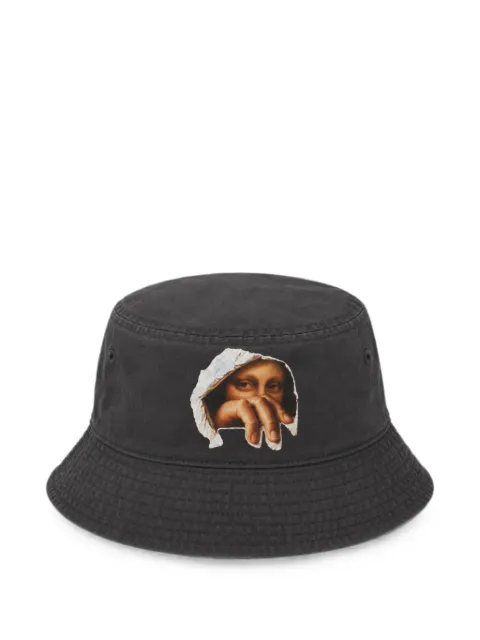 Melt graphic-print bucket hat