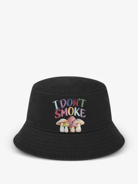 Melt mushroom-print bucket hat