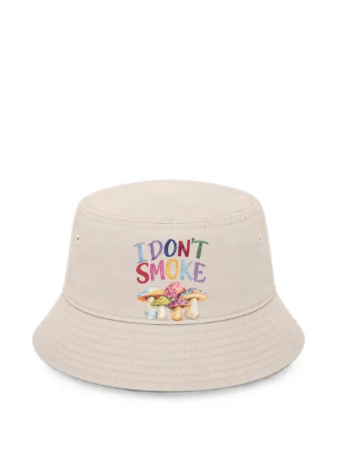 Melt mushroom-print bucket hat