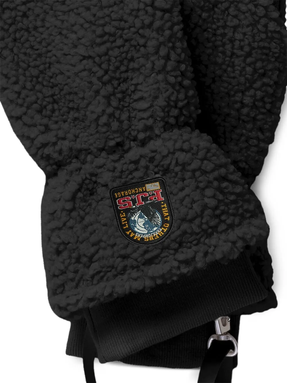 Parajumpers Ilova fleece wanten Zwart