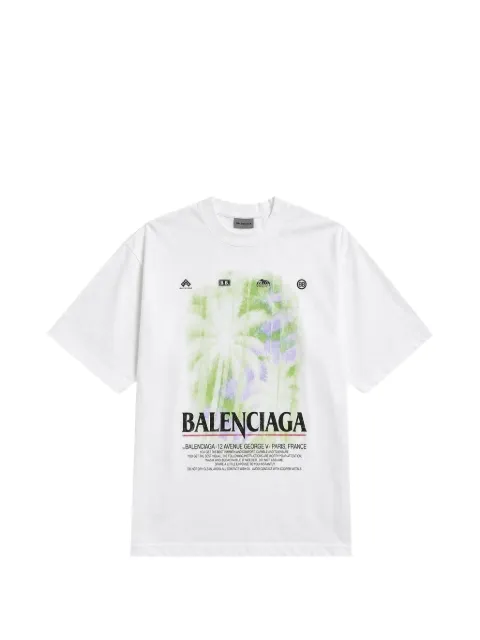 Balenciaga The Window medium fit T-shirt in white