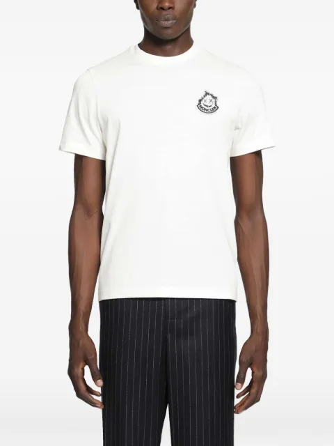 Moncler logo-print cotton T-shirt
