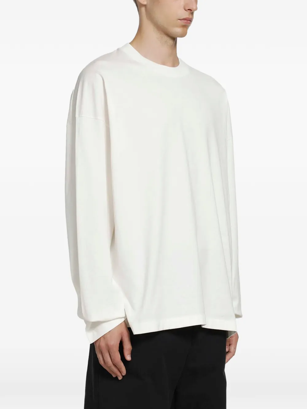 Jil Sander T-shirt met lange mouwen Wit