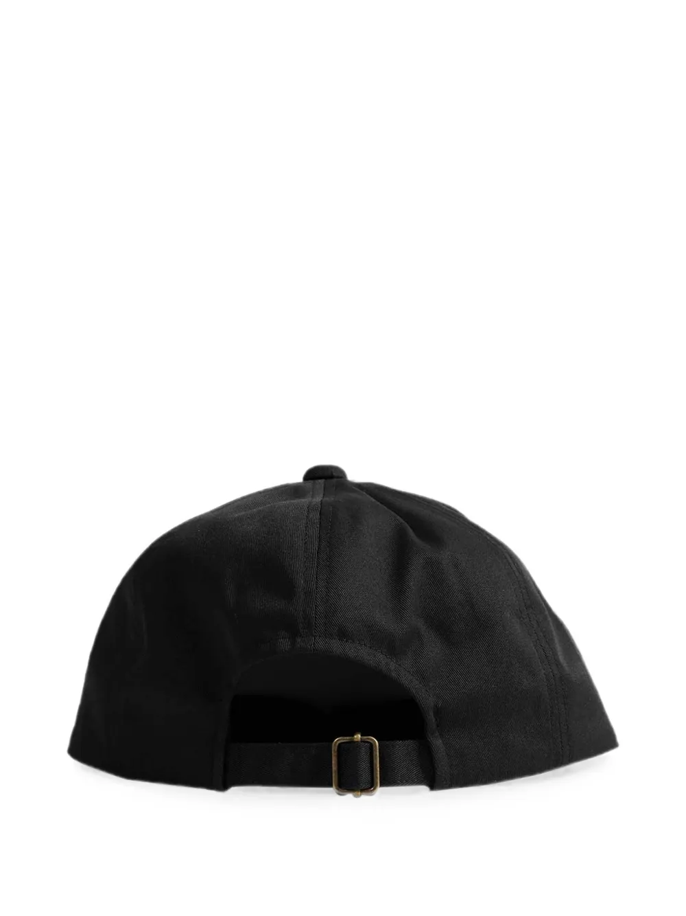 KAPITAL Peckish Peace chino honkbalpet Zwart