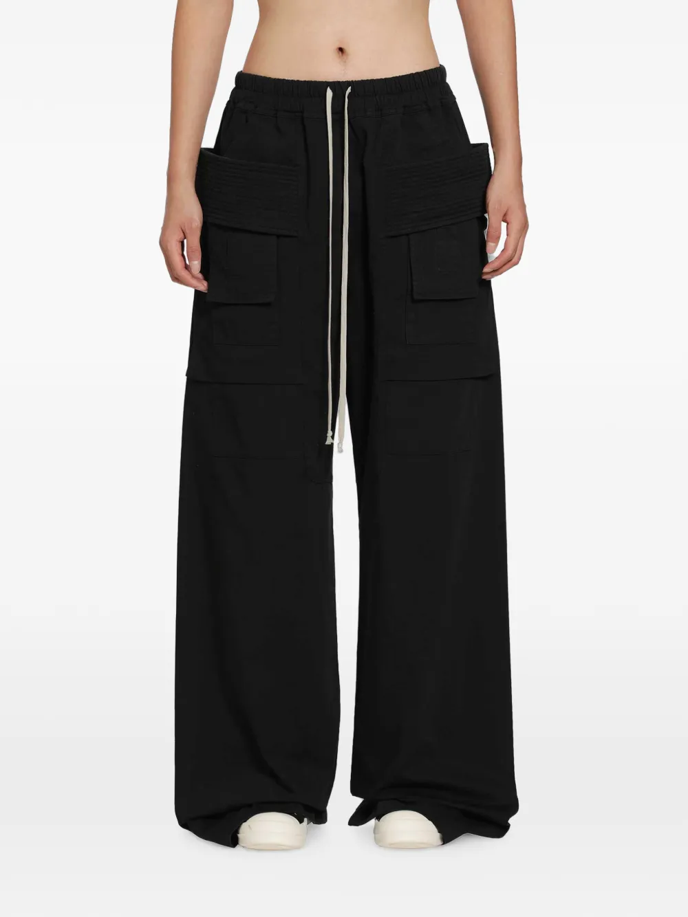 Rick Owens DRKSHDW Creatch pocket-detail cargo pants - Nero