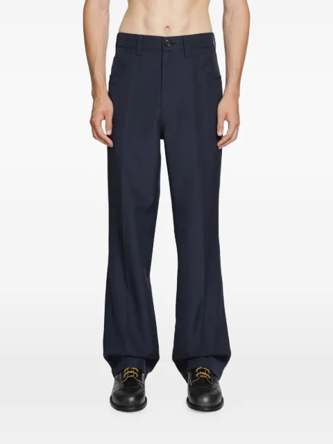 Marni five-pocket flared trousers