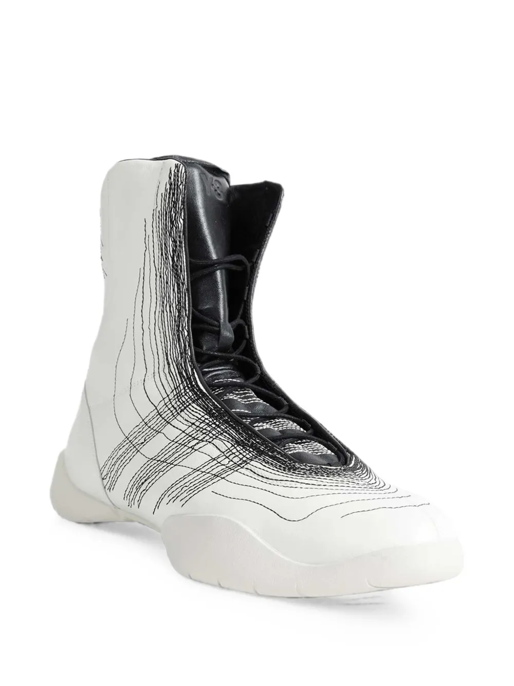 Y-3 x Yohji Yamamoto Regu high-top sneakers Wit