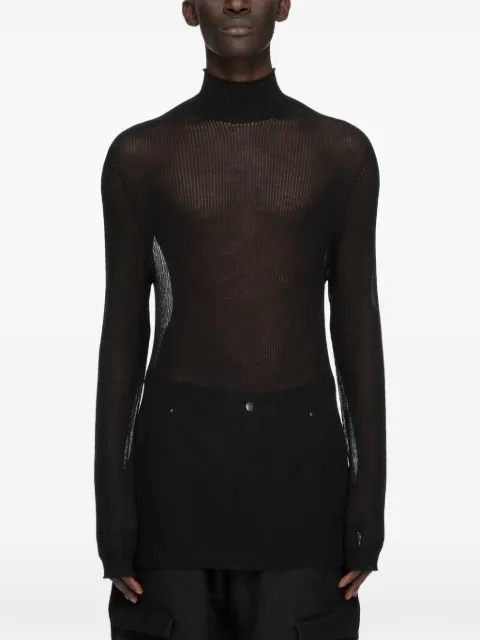 Rick Owens oversized turtle sweater