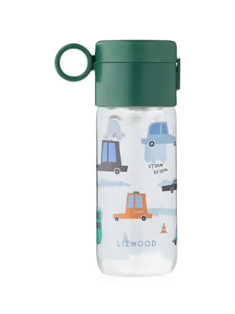 Liewood Clemence car-print water bottle