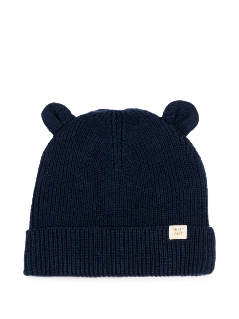 Mayoral Geribbelde muts en oordetail Blauw