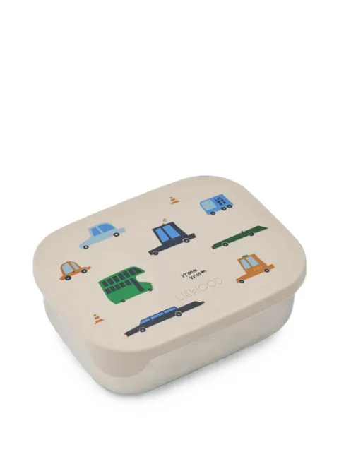 Liewood Arthur car-print lunchbox