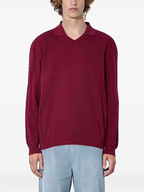 Miu Miu Textured-knit Cotton Sweater
