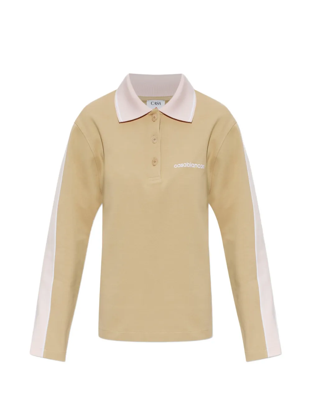 Casablanca Maglione con logo ricamato - Toni neutri
