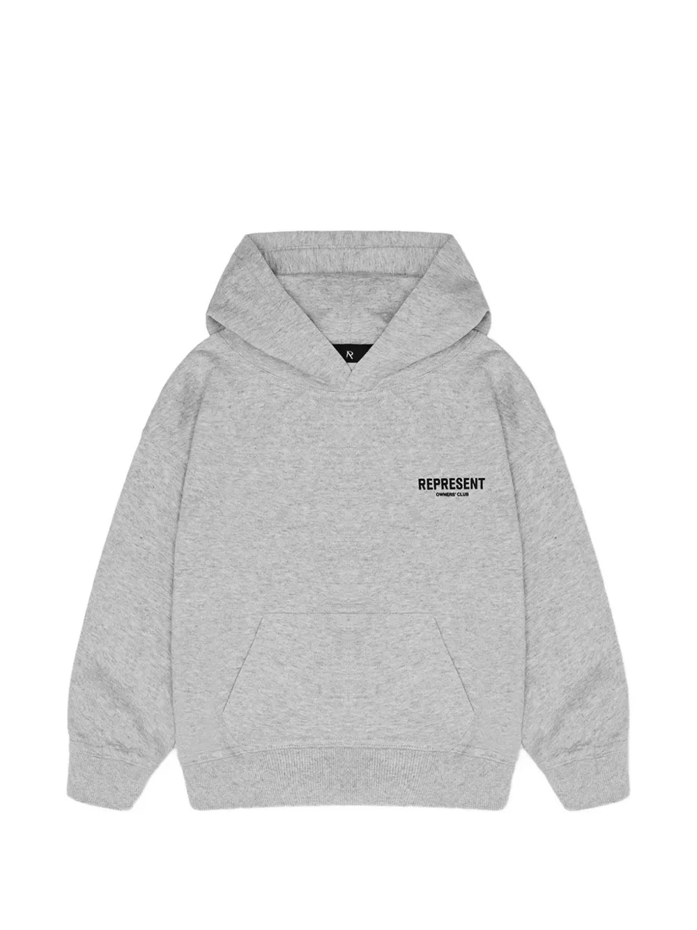REPRESENT MINI Mini Owners' Club logo-print hoodie - Grau