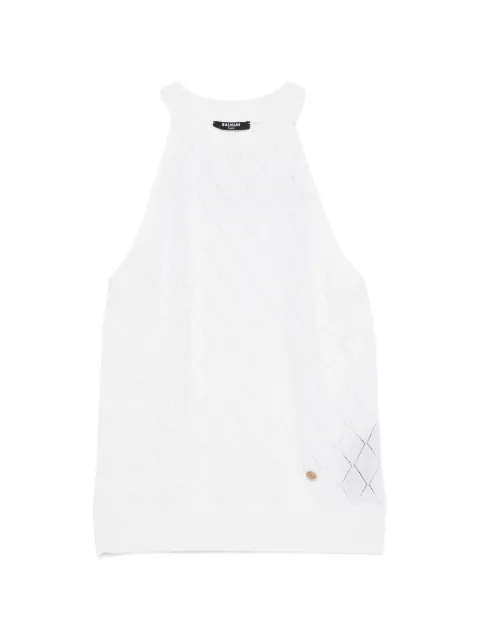 Balmain sleeveless tank top