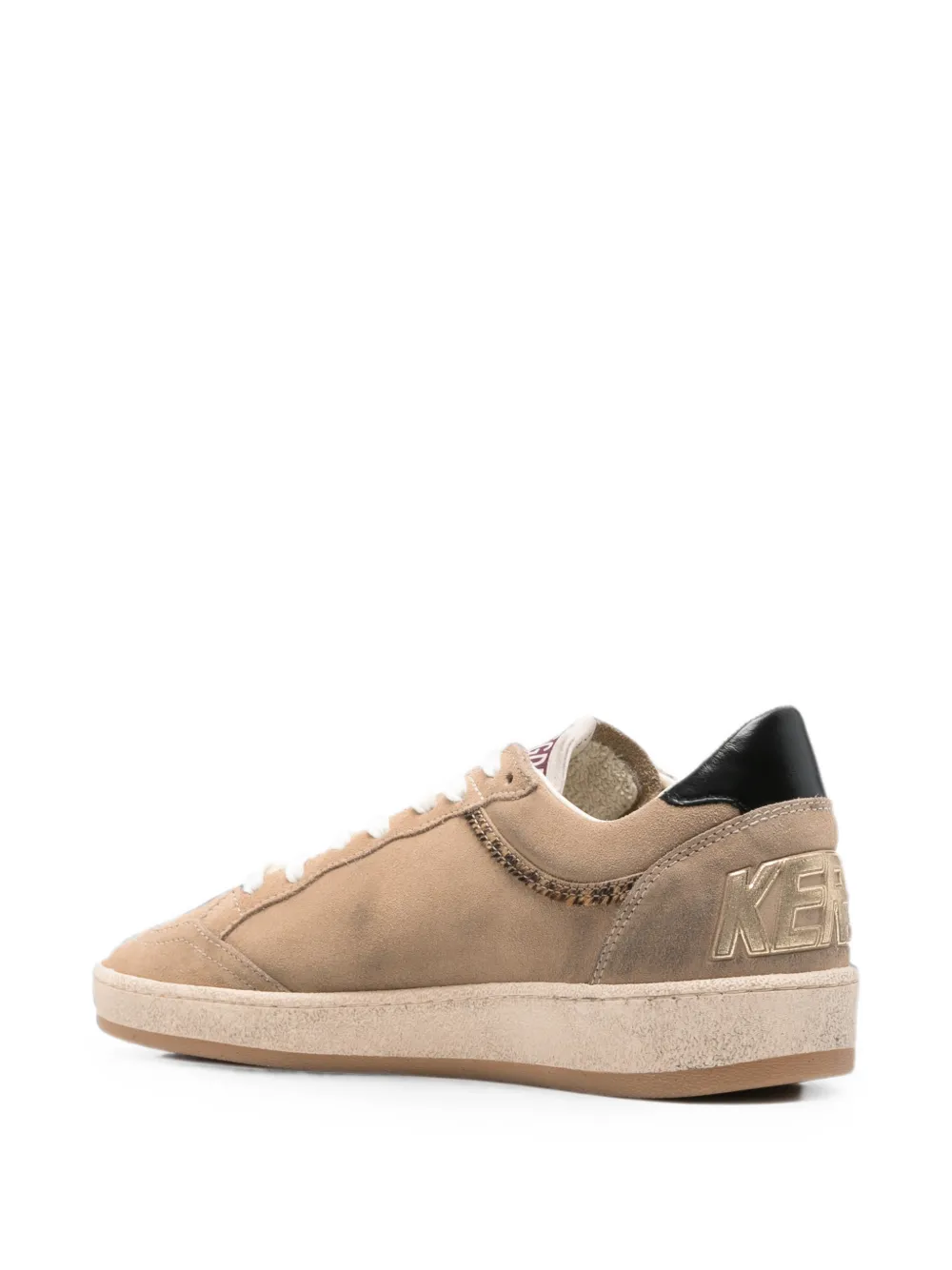 Golden Goose Ball Star suede sneakers Beige