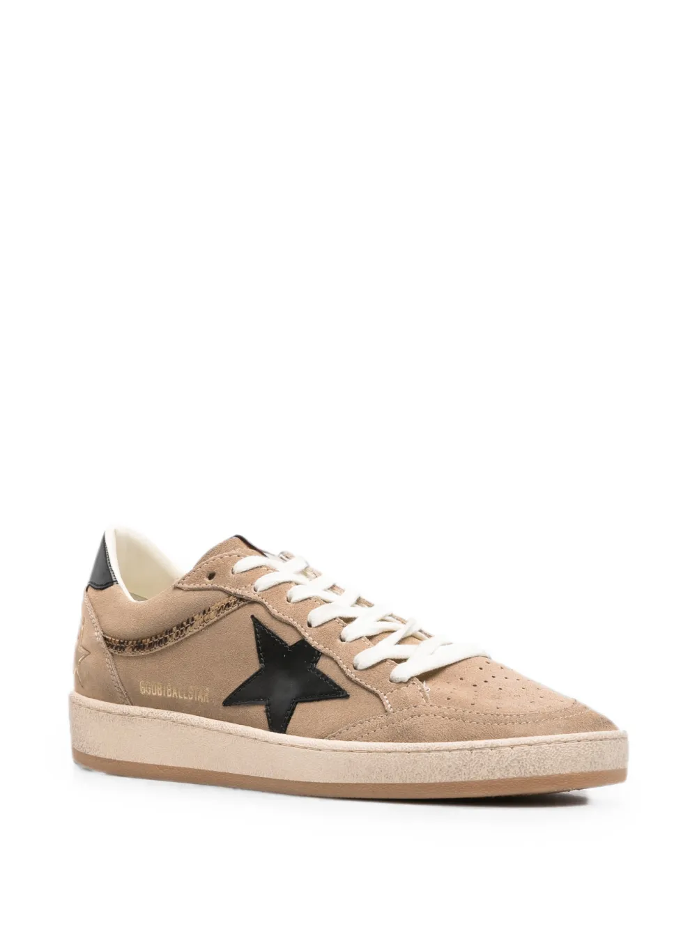 Golden Goose Ball Star suede sneakers Beige