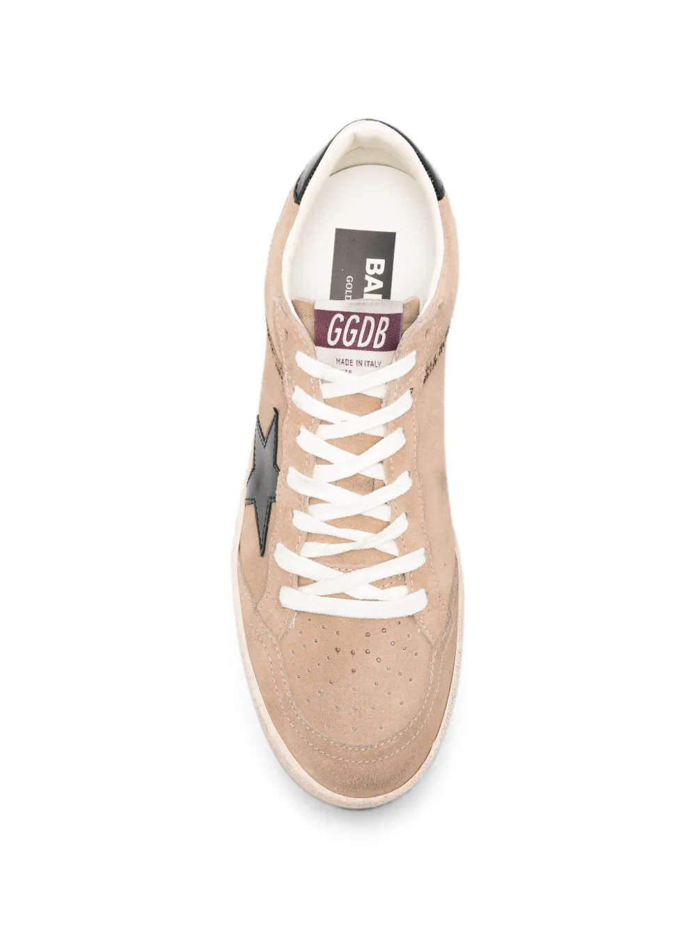 Golden Goose Ball Star suede sneakers Beige