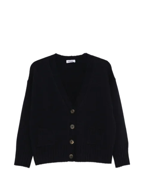base Cardigan mit V-Ausschnitt