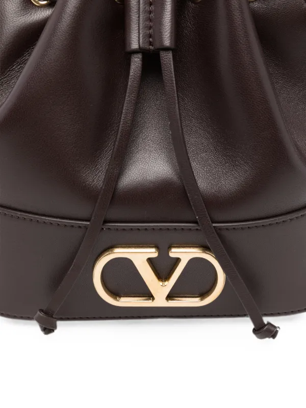Valentino Garavani チェーンストラップ ショルダーバッグ | ブラウン
