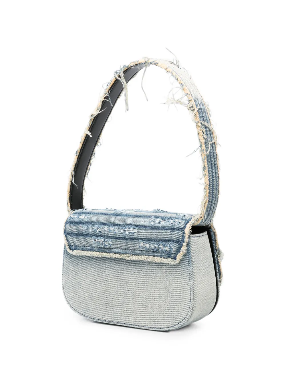 Diesel 1DR schoudertas met handvat Blauw