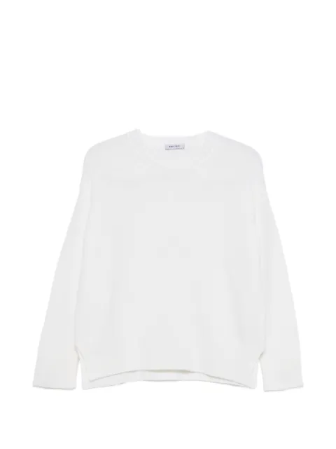 base white sweater