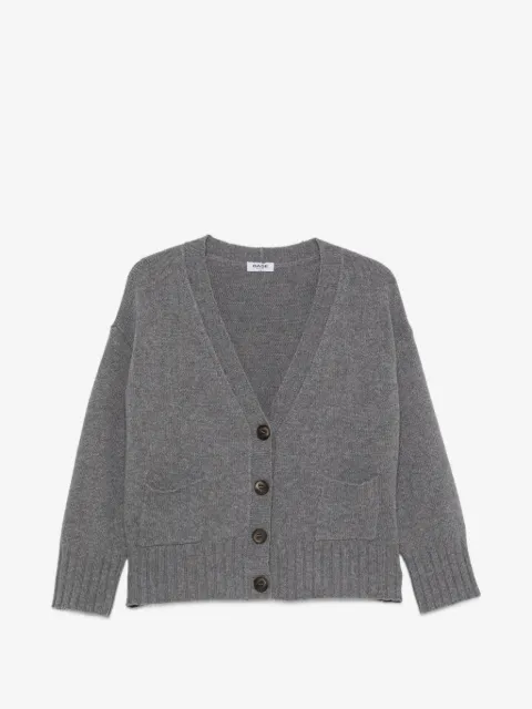 base V-neck cardigan