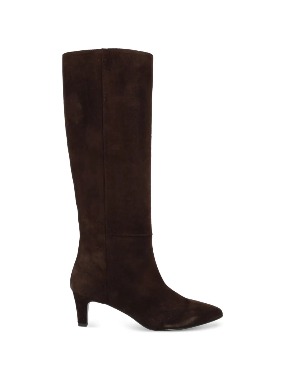 Via Roma 15 pointed-toe suede boots