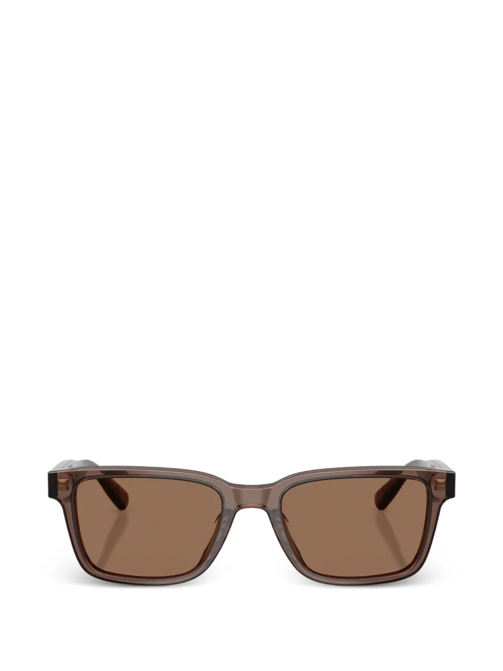 Brooks Brothers rectangle-frame sunglasses