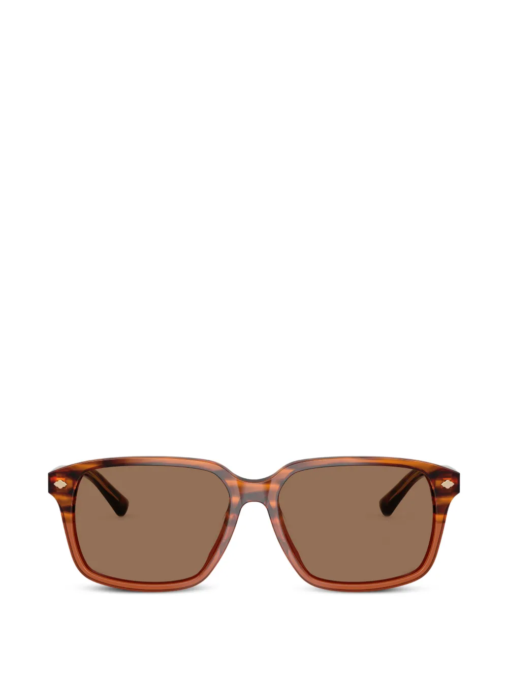 Brooks Brothers rectangle-frame sunglasses