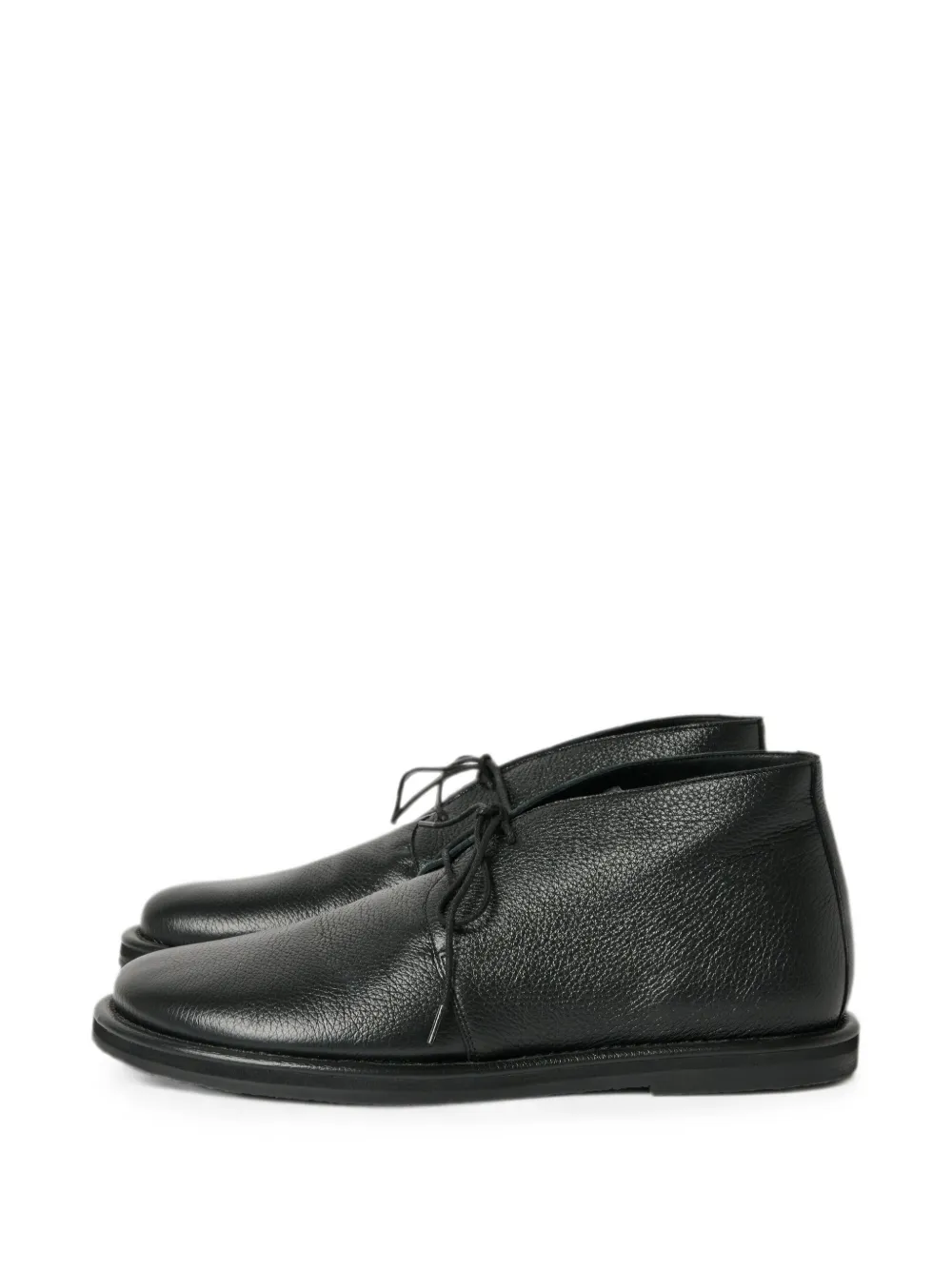 Studio Nicholson Woodrow Leather Derby Shoes In Black