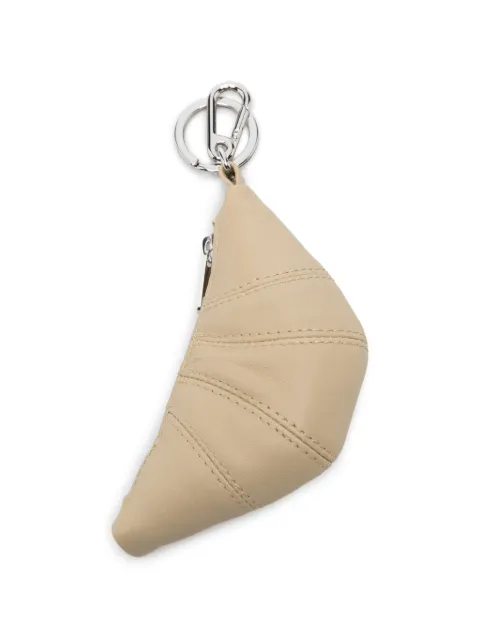 LEMAIRE Croissant leather keyring