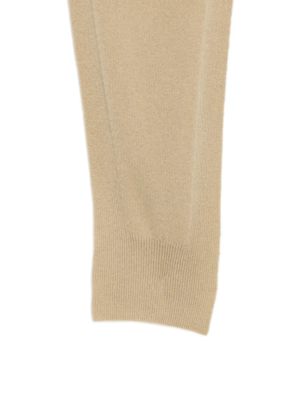 LEMAIRE Sjaal met geribbelde afwerking Beige