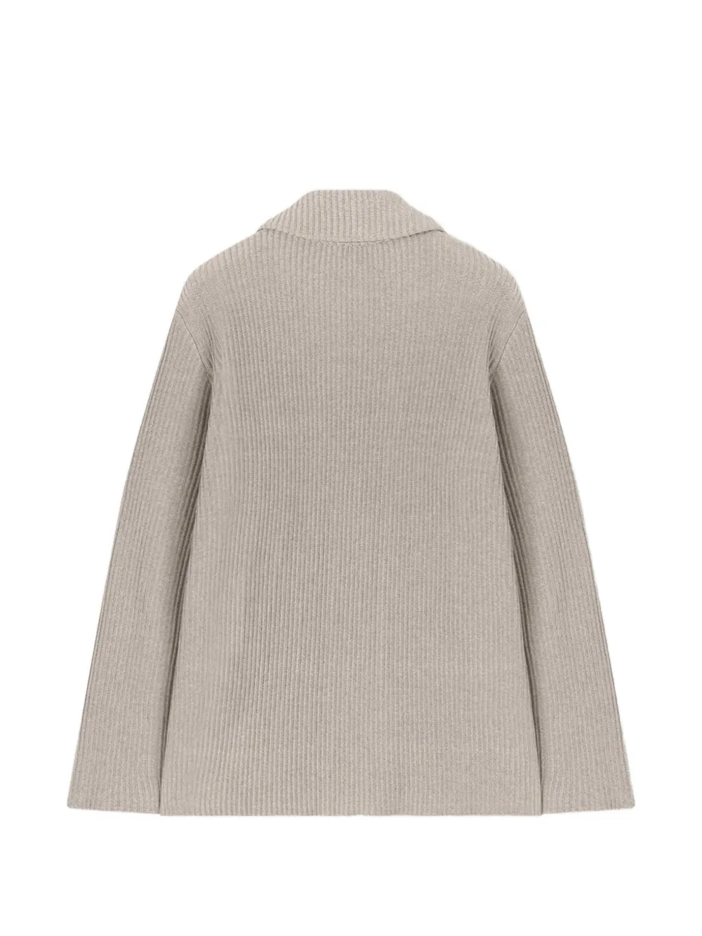RETORI Geribbelde blazer Beige
