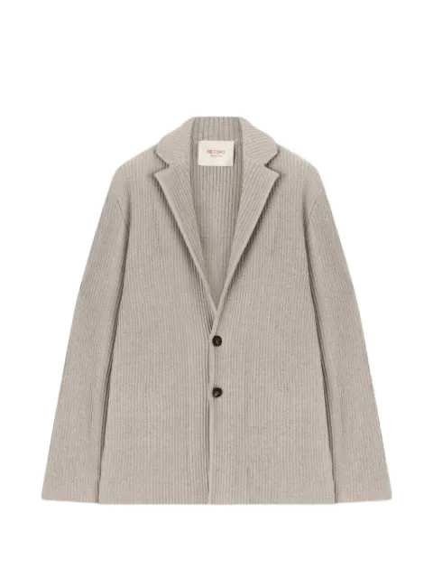 RETORI ribbed-knit blazer
