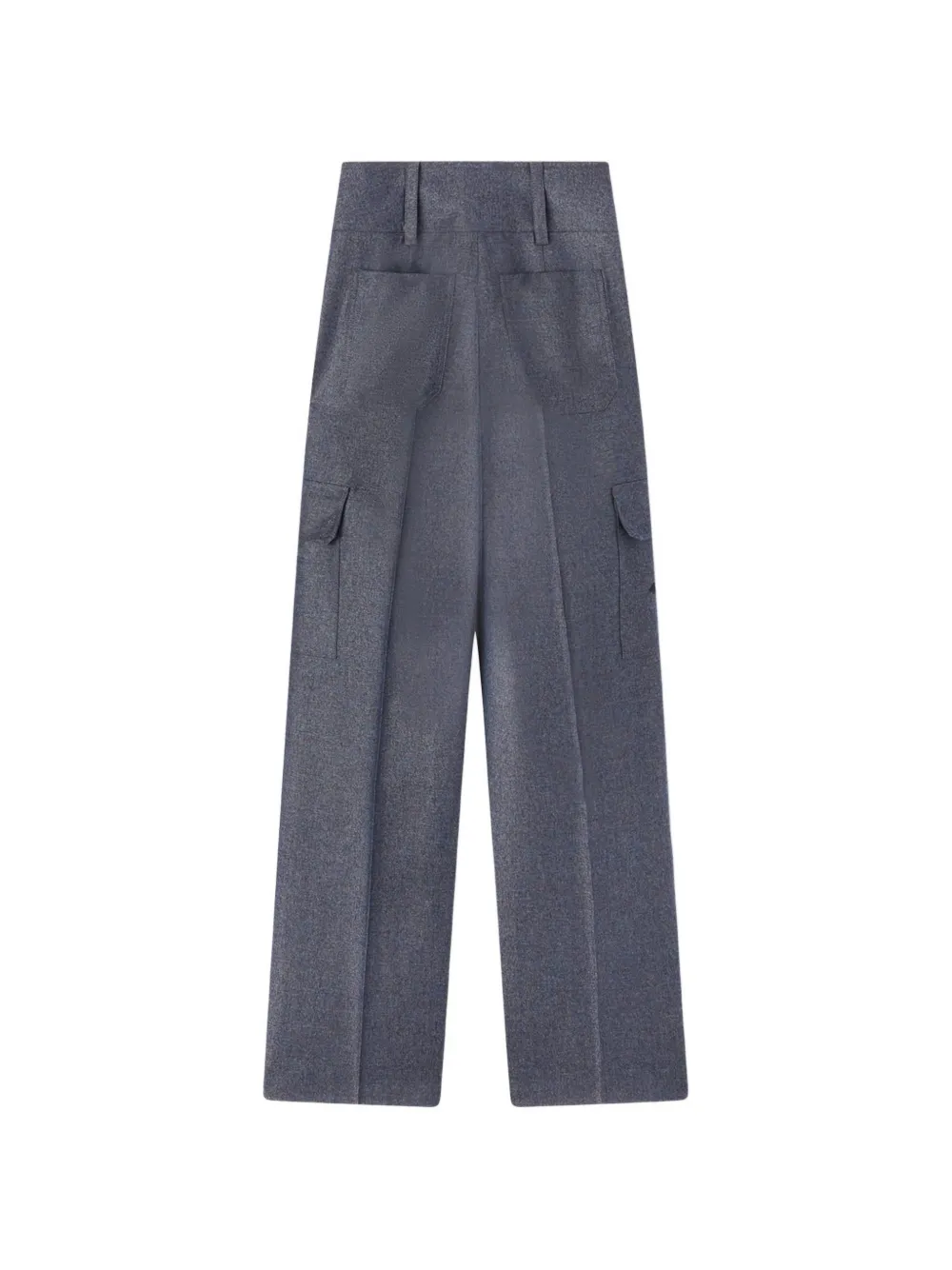RETORI Broek met geborduurd logo Blauw