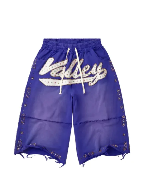 Vale Skittle crystal-embellished shorts
