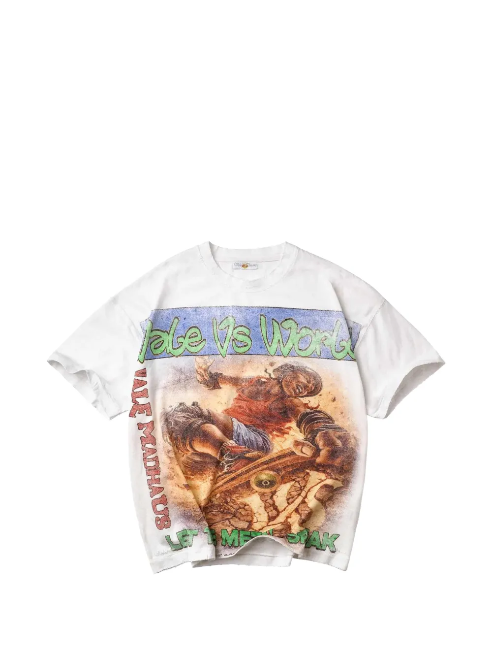 Vale graphic-print T-shirt Wit