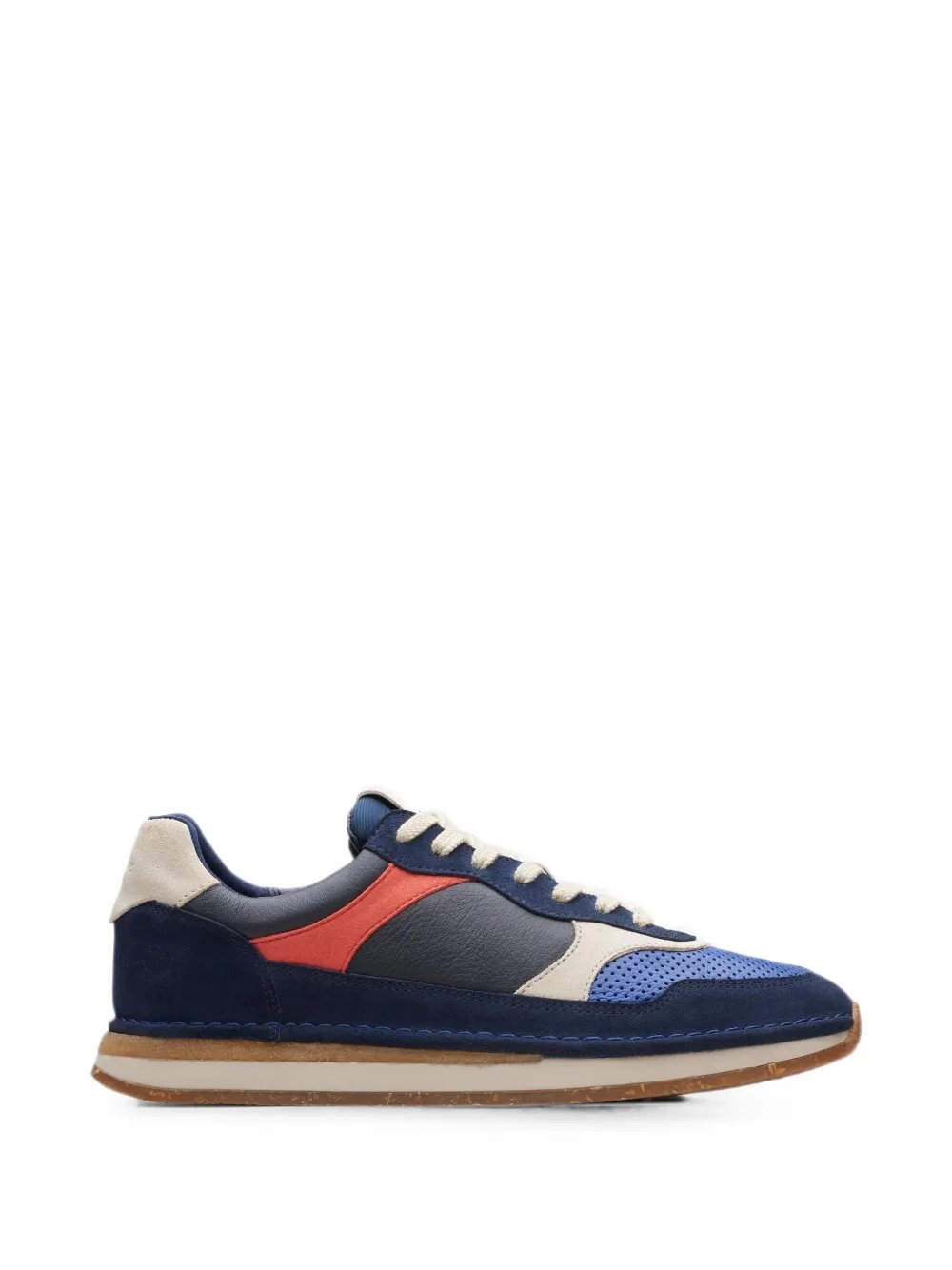 Clarks Originals Craftrun Tor sneakers met vlakken Blauw