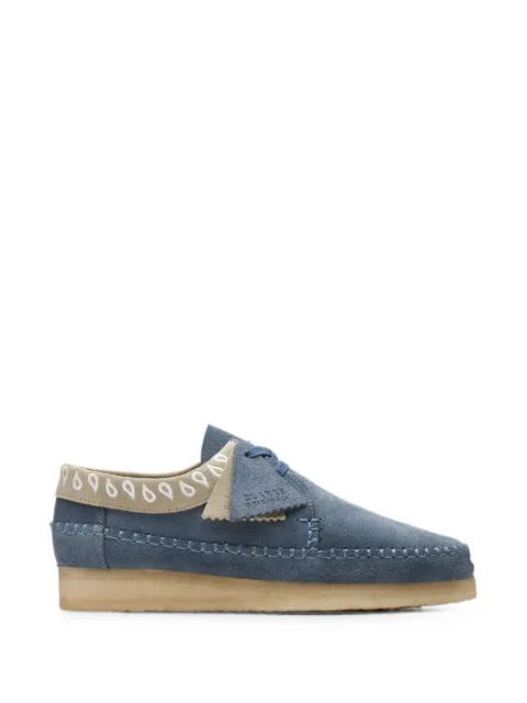 Clarks Originals Weaver derby veterschoenen met stiksels