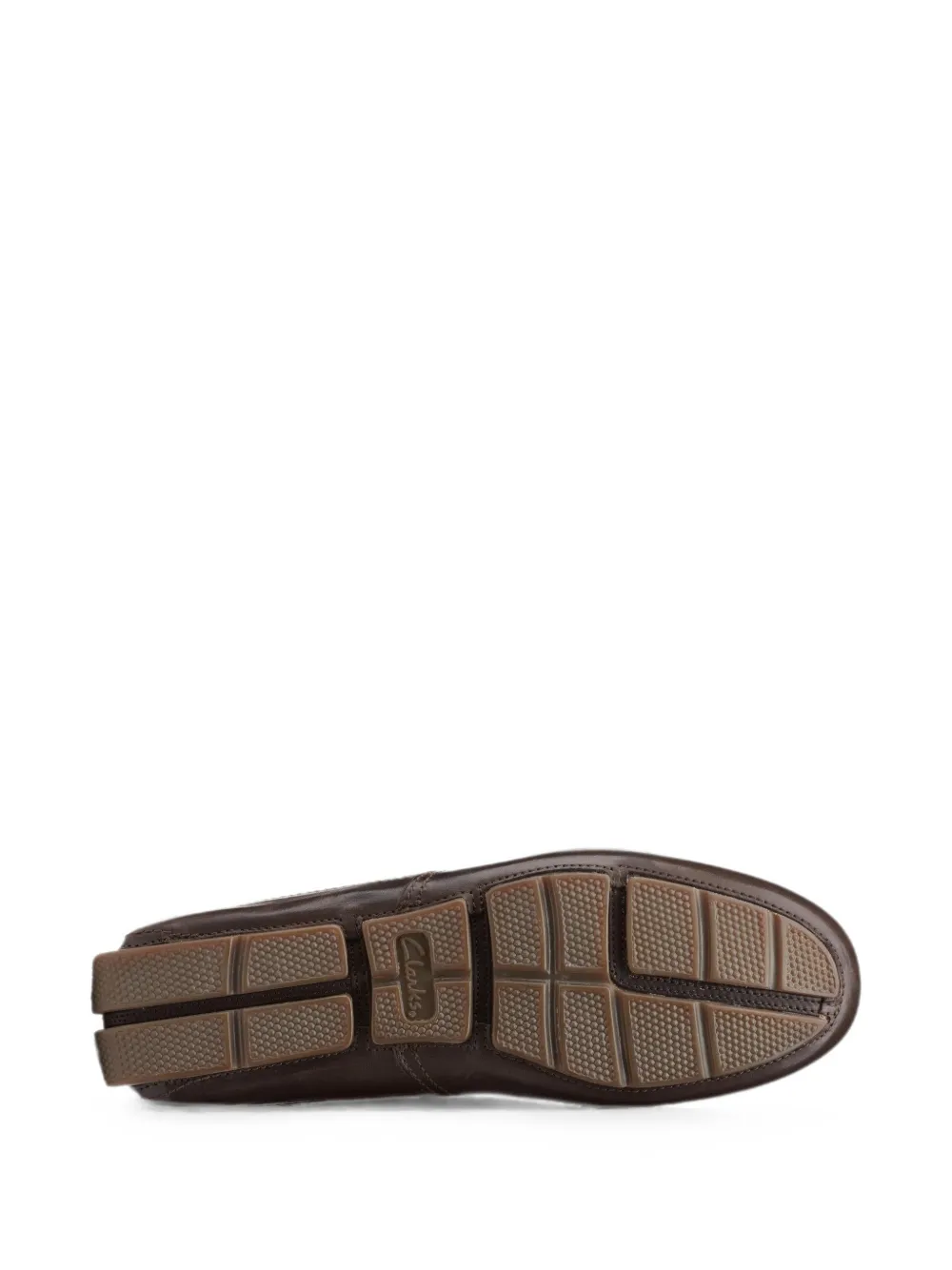 Clarks Originals Markman Plain leren loafers Bruin