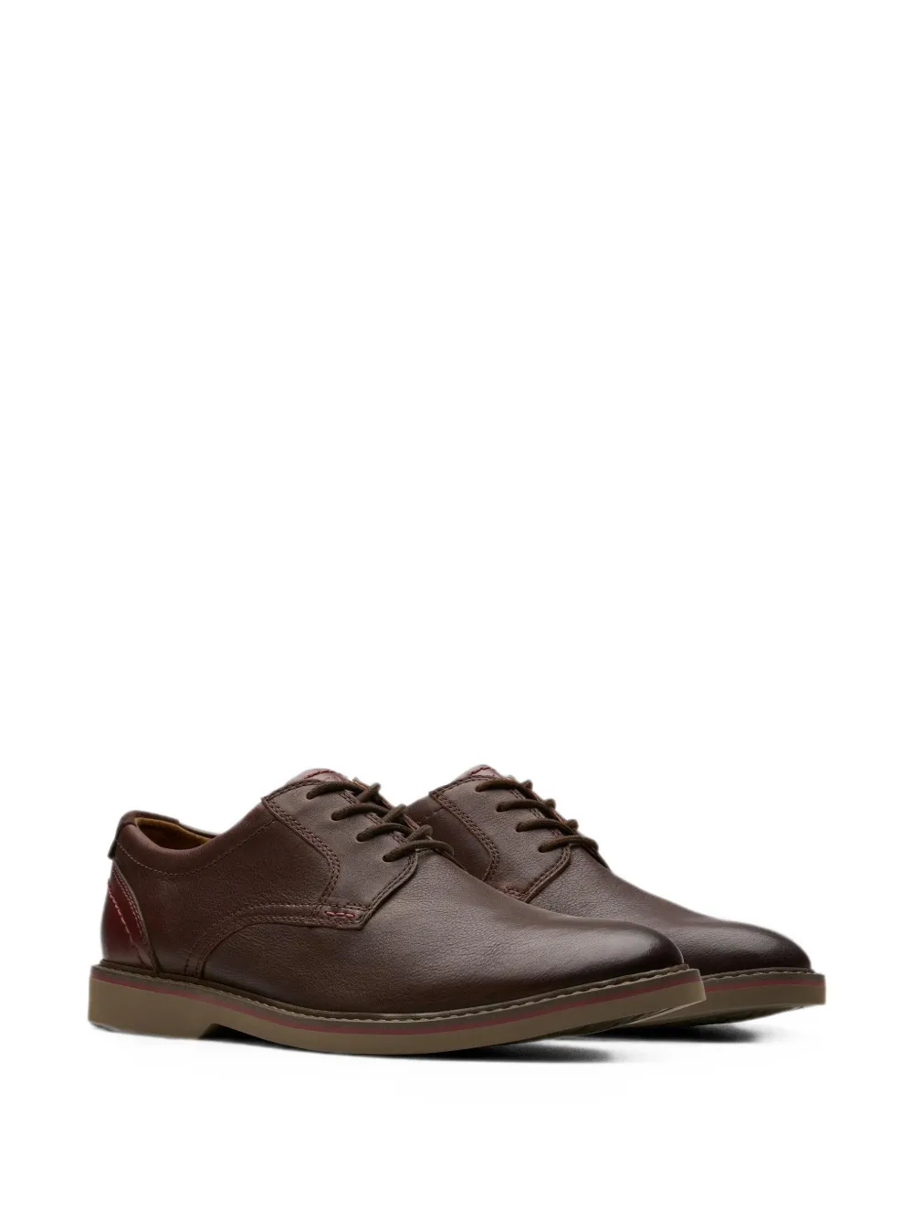 Clarks Originals Radcliff Low leren derby schoenen Bruin