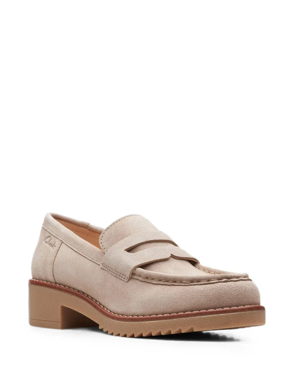 Clarks Originals Eden Style suède loafers Beige