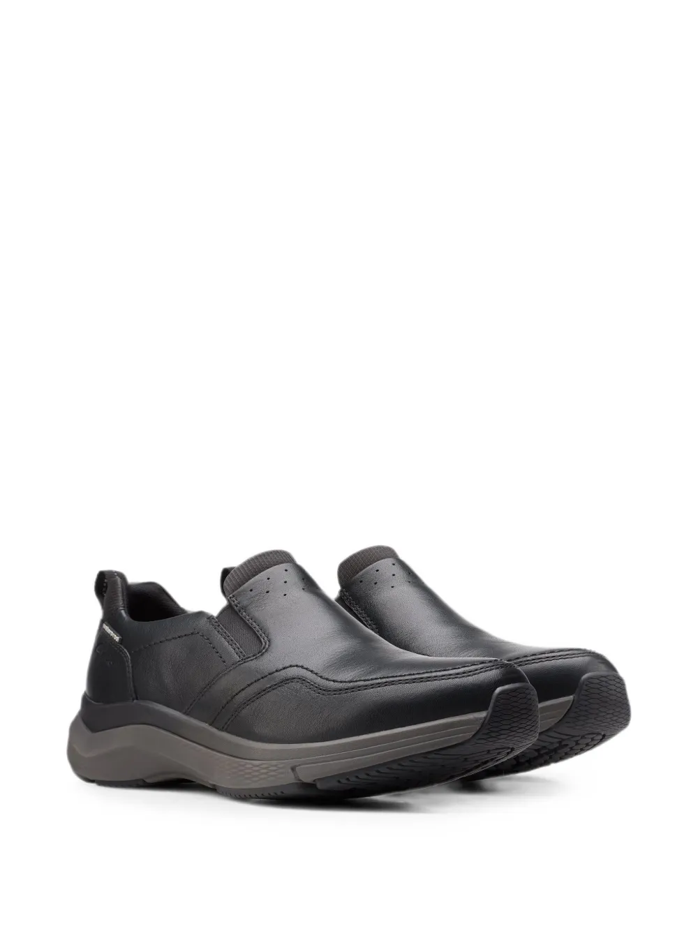 Clarks Originals Wave 2.0 Edge leren sneakers Zwart