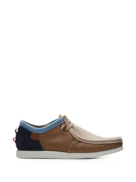 Clarks Originals Shacrelite Moc panelled Derby shoes