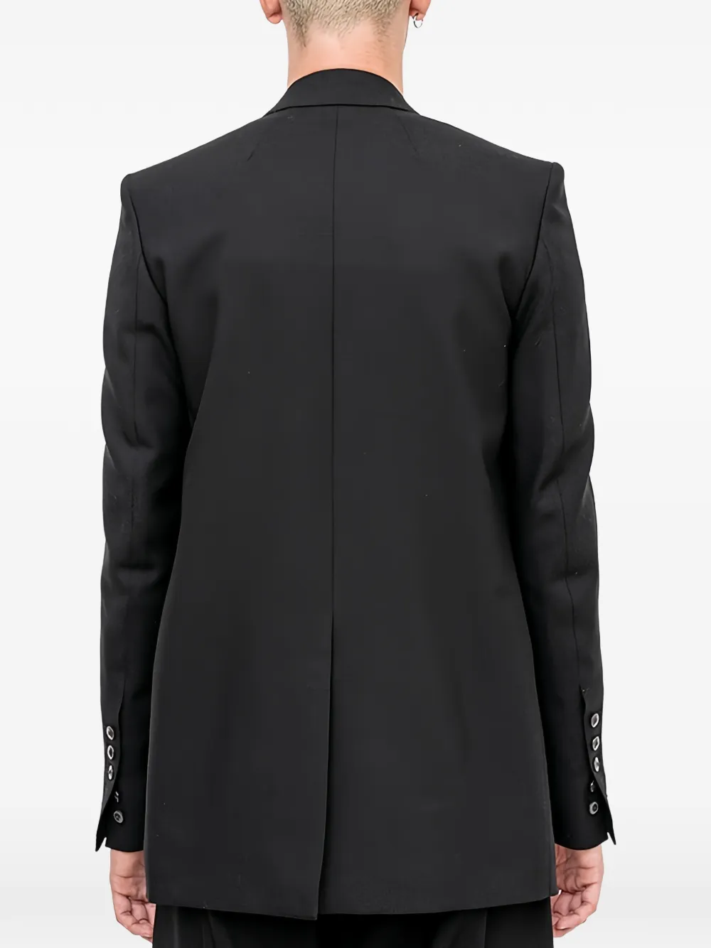 Rick Owens Concordian blazer Zwart