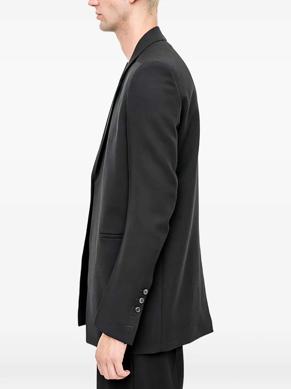 Rick Owens Concordian blazer Zwart