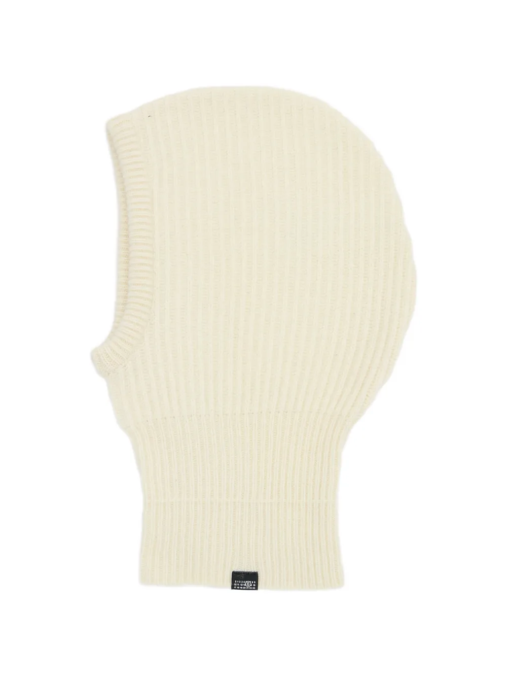 MM6 Maison Margiela knit balaclava - Bianco