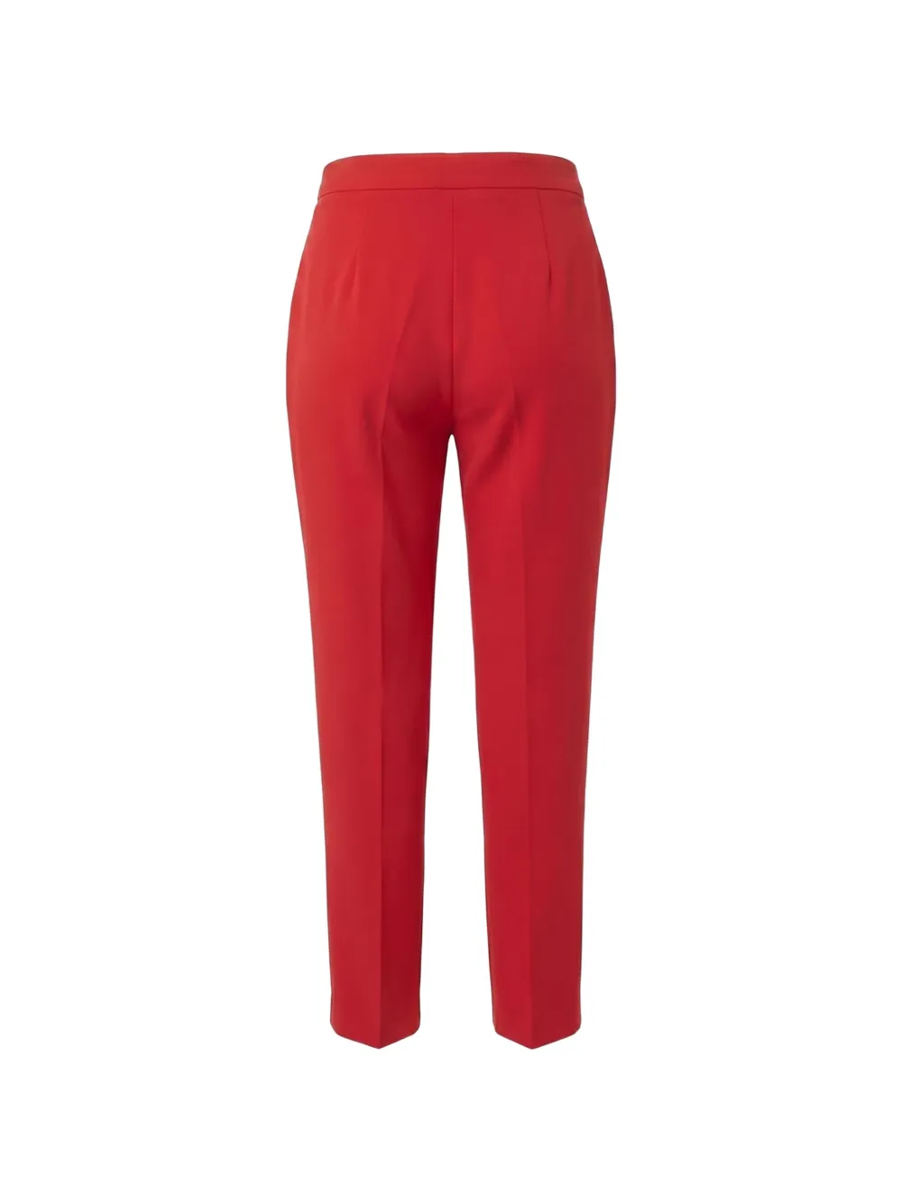 Elisabetta Franchi High waist pantalon Rood