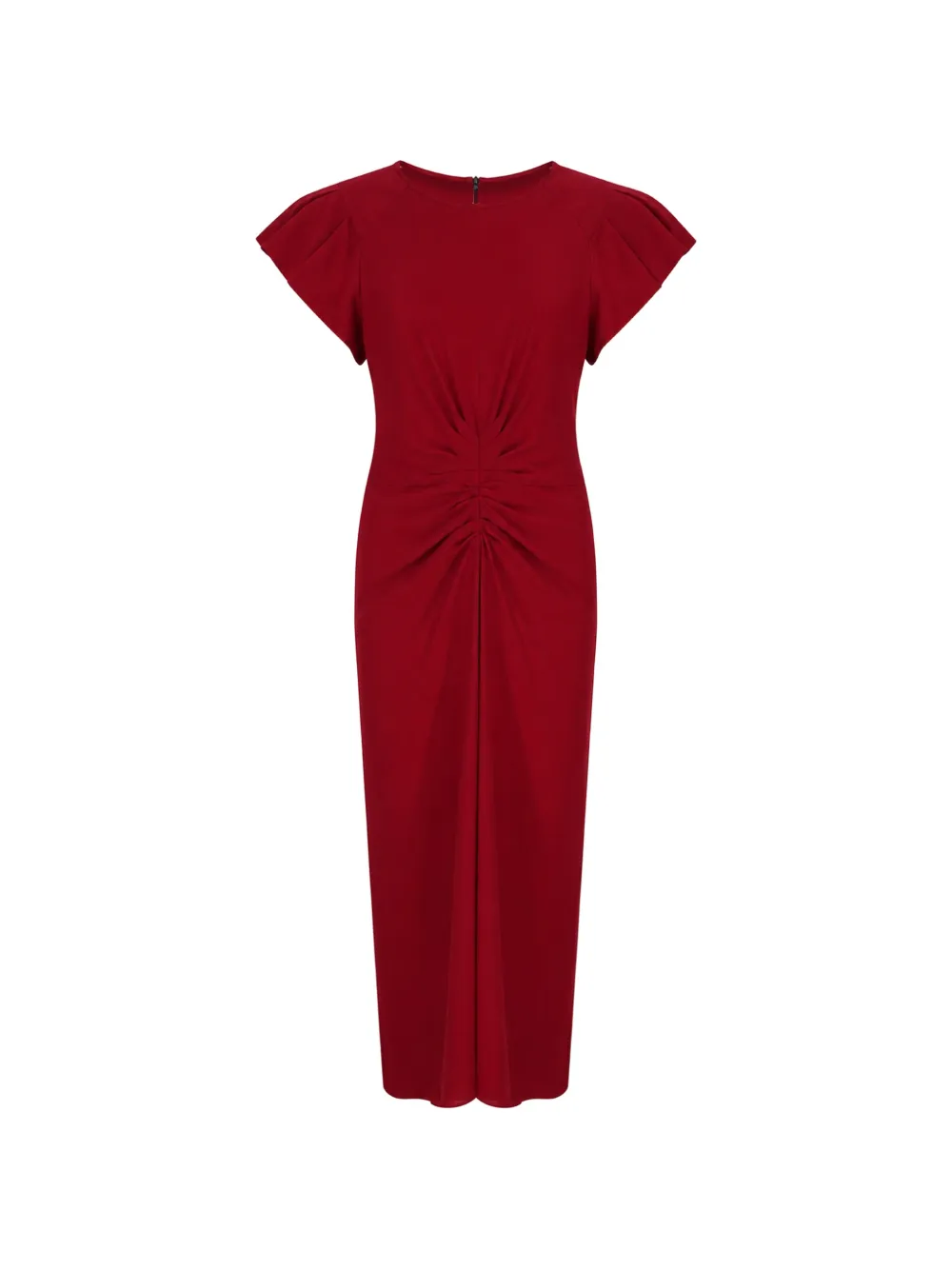 ISABEL MARANT Abito midi drappeggiato - Rosso